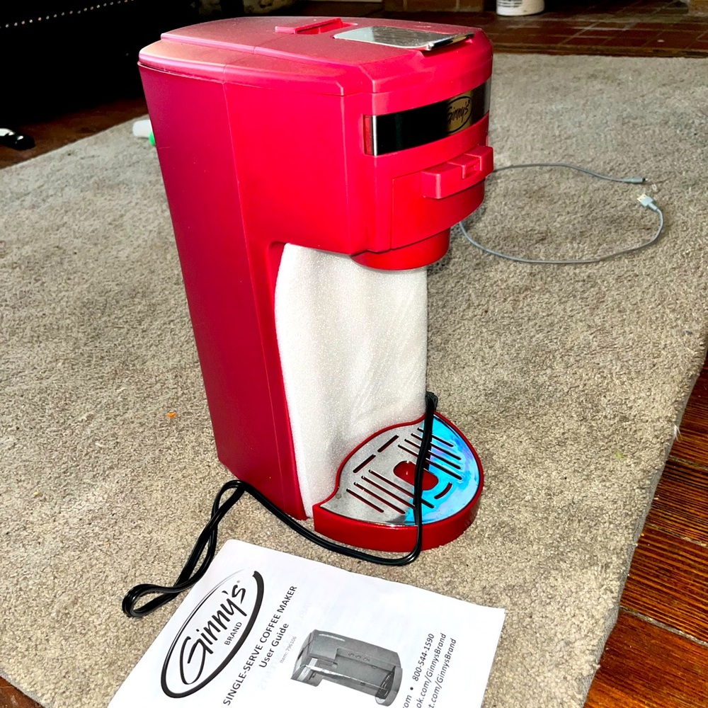 Ginnys Red Coffee Maker